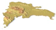 Isometric view of DR’s 3D topographic model
