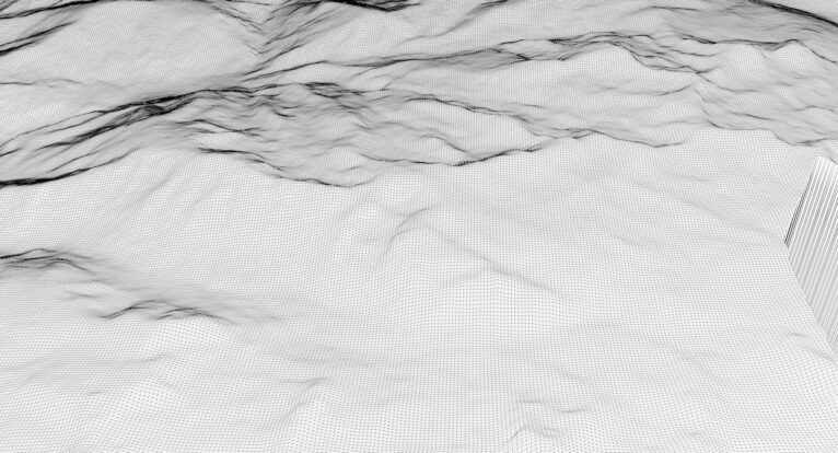 Landform representation of Andorra as 3D printable STL