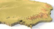 High-resolution map model of Australia’s elevation