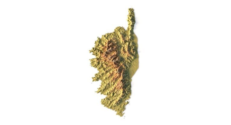Corsica 3D model