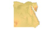 STL file of Egypt’s topography for CNC/3D printing