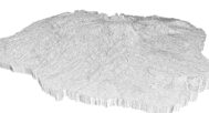 Hawaii STL Terrain – Wireframe Preview
