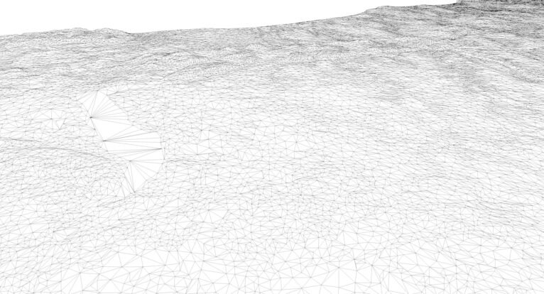 3D printed Michigan topographic map STL