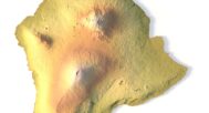Digital Elevation Model of Hawaii in STL