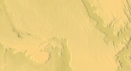 Detailed 3D model of Egyptian desert dunes