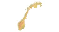STL file of Norway map for CNC and 3D printing