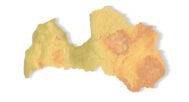 STL file of Latvia map for CNC and 3D printing