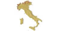 STL file of Italy map for CNC and 3D printing