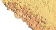 Digital elevation terrain of Czech Republic in STL format