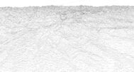 Wireframe view of the Italy STL terrain model