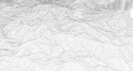 Wireframe view of the Serbia STL terrain model