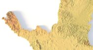 Digital elevation terrain of Finland in STL format