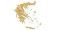 STL file of Greece map for CNC and 3D printing