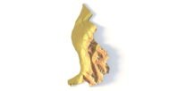 Liechtenstein Alpine terrain STL for 3D printing