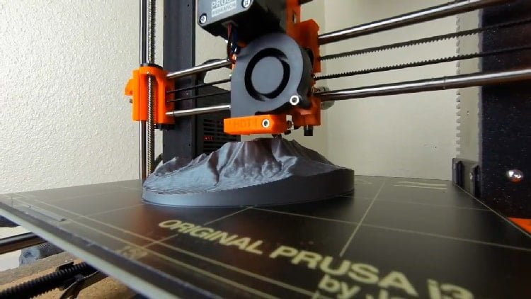 Terrain 3D Models for 3D printing
