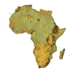 Africa STL model