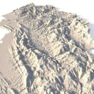 Albania 3D Print model