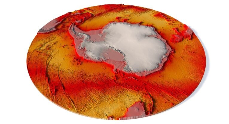 Antarctica 3D model