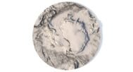 Antarctica terrain 3D model