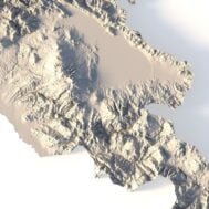 Armenia 3D map