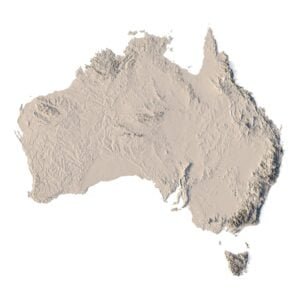 Australia 3D model