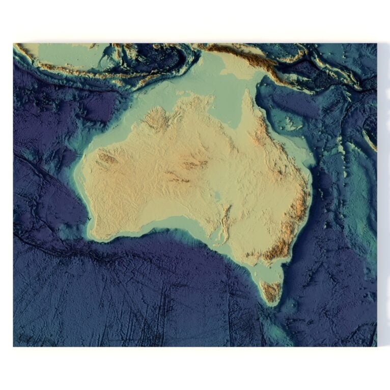 Australia 3D elevation model