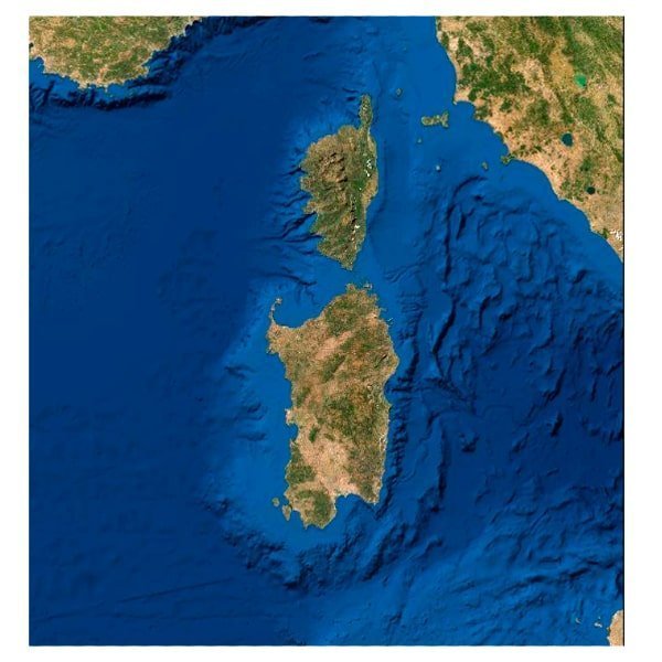 Corsica and Sardinia Texture