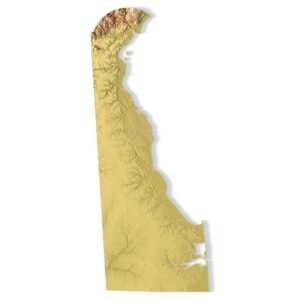 State of Delaware STL model