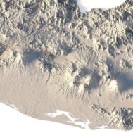 El-Salvador 3D map