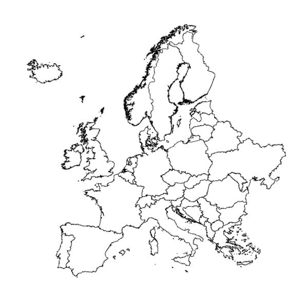 Europe Shapefile