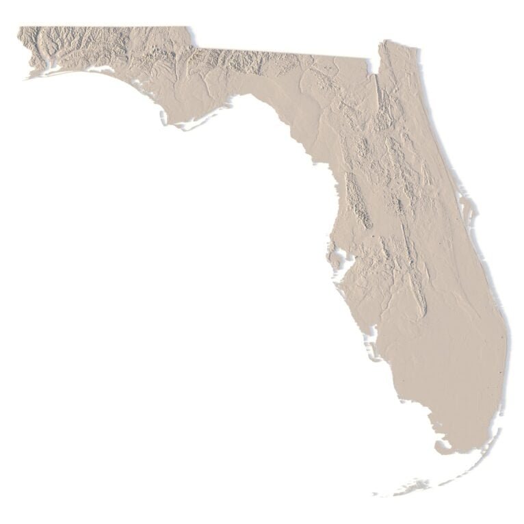 State of Florida 3D model