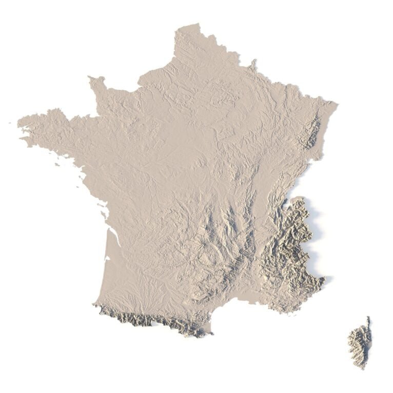France 3D model