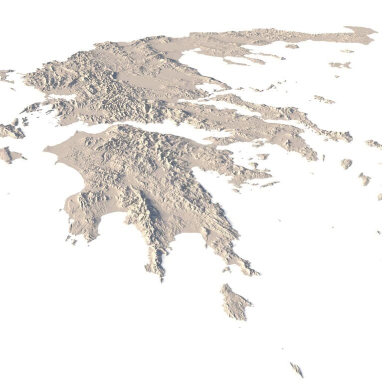 Greece 3D Print model