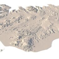 Iceland 3D Print model