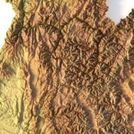 State of Idaho 3d relief cnc files