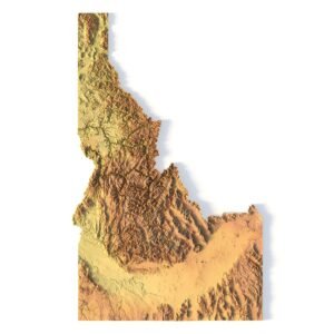 State of Idaho 3d stl files