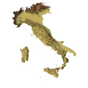 Italy STL model