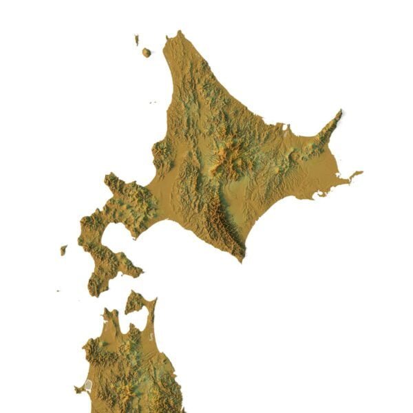 Japan terrain 3D Print model | 3D Models and 3D Maps