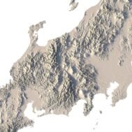Japan 3D map