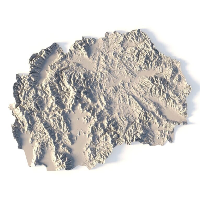 Macedonia 3D model