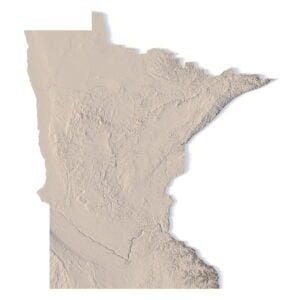 State of Minnesota 3D model