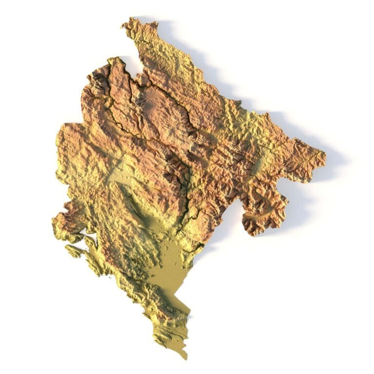 Montenegro STL model