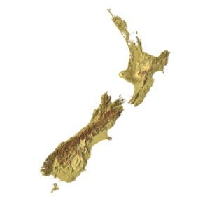 New Zealand STL model