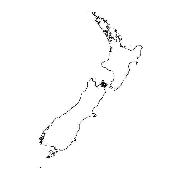 New Zealand Shapefile