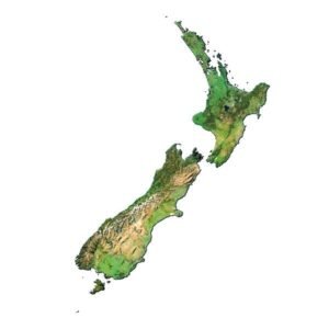 New Zealand 3D model terrain | Custom 3D Models and 3D Maps