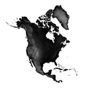 North America 3D model terrain | Custom 3D Models and 3D Maps