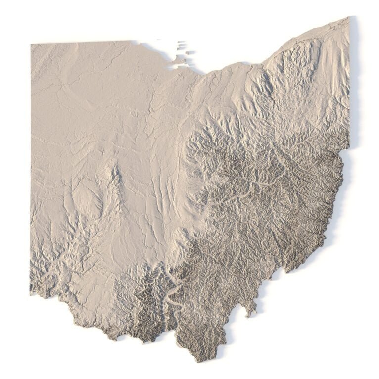 State of Ohio 3D model