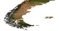 South America terrain