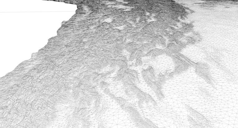 South America 3D model for animation, design, and presentations