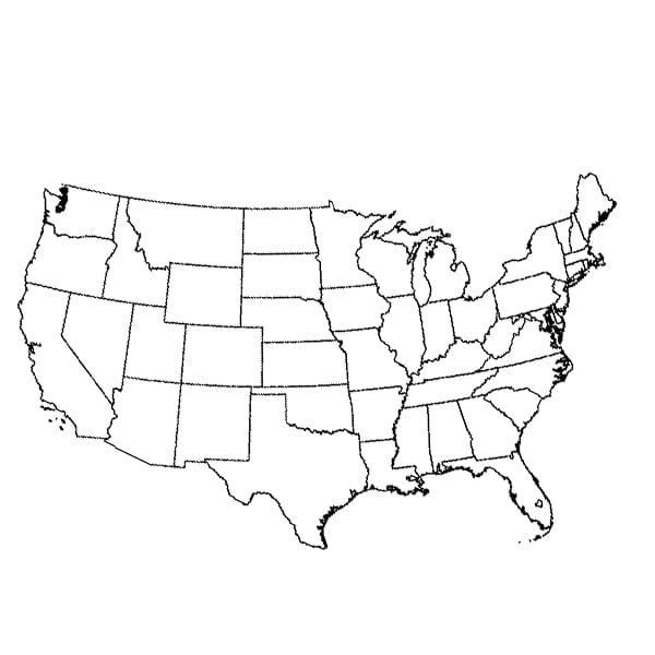 United States Shapefile